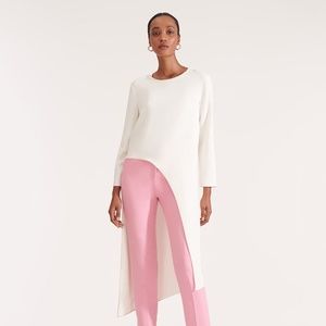 Veronica Beard Rome Tunic Top off/white